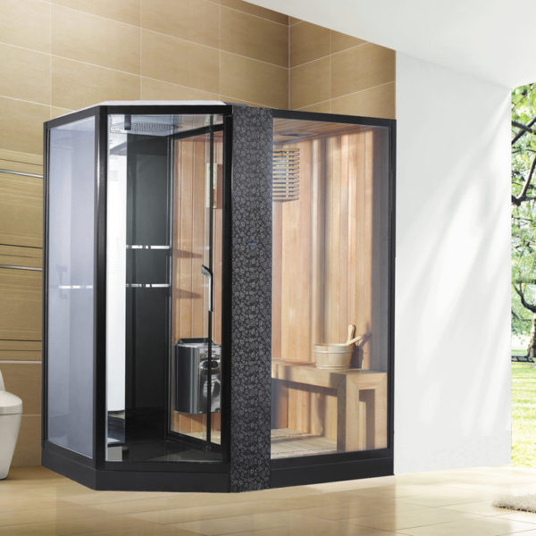 Душевая кабина Orans RS-89103 RS BLACK с сауной