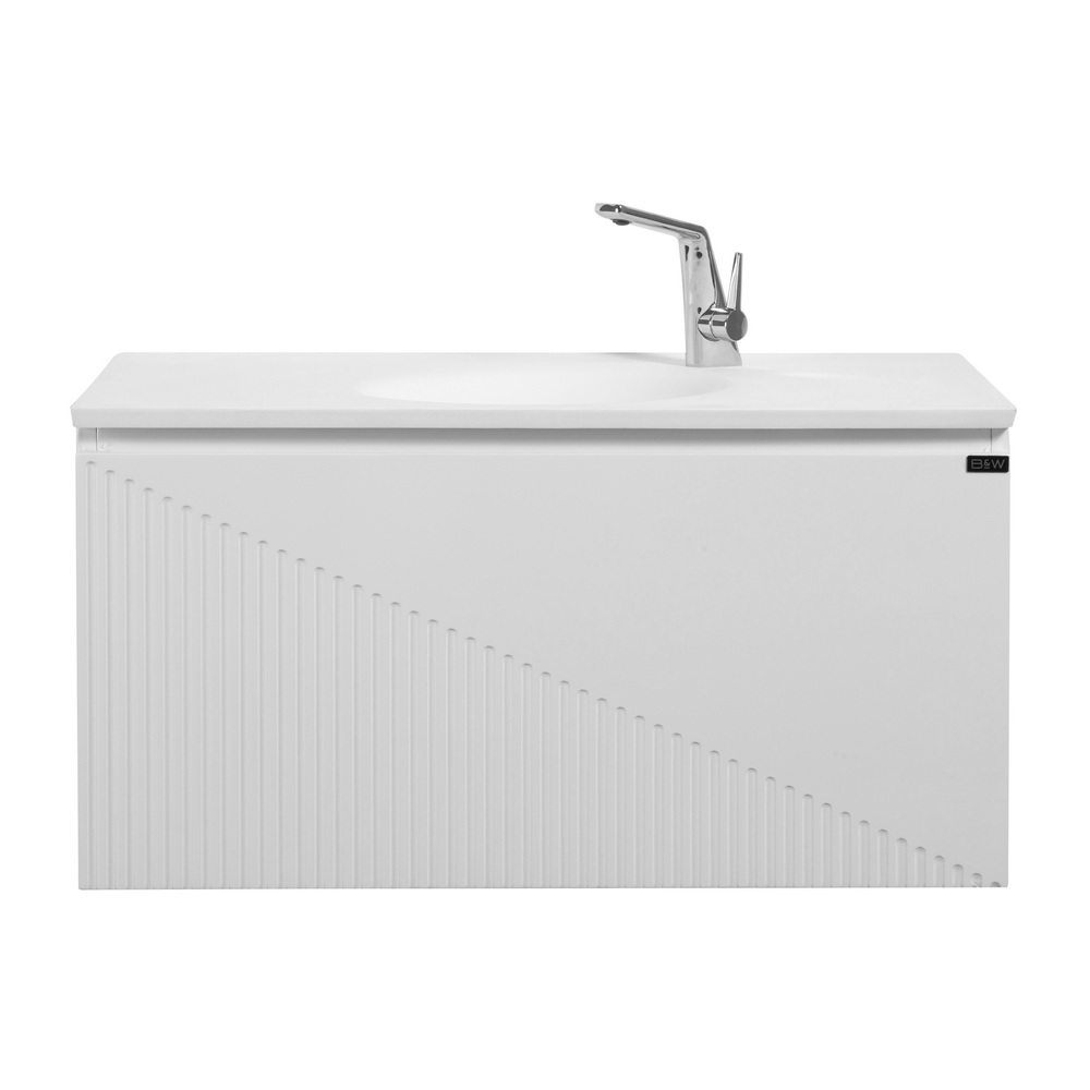 Тумба с раковиной Black & White U918.0900-2 GW
