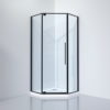 Душевой уголок Black & White S815 BC-1000