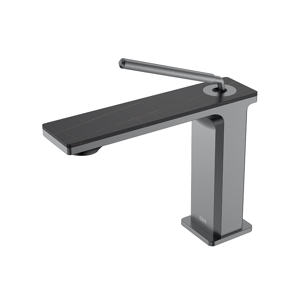 Смеситель для раковины Black&White GF-7105-GM