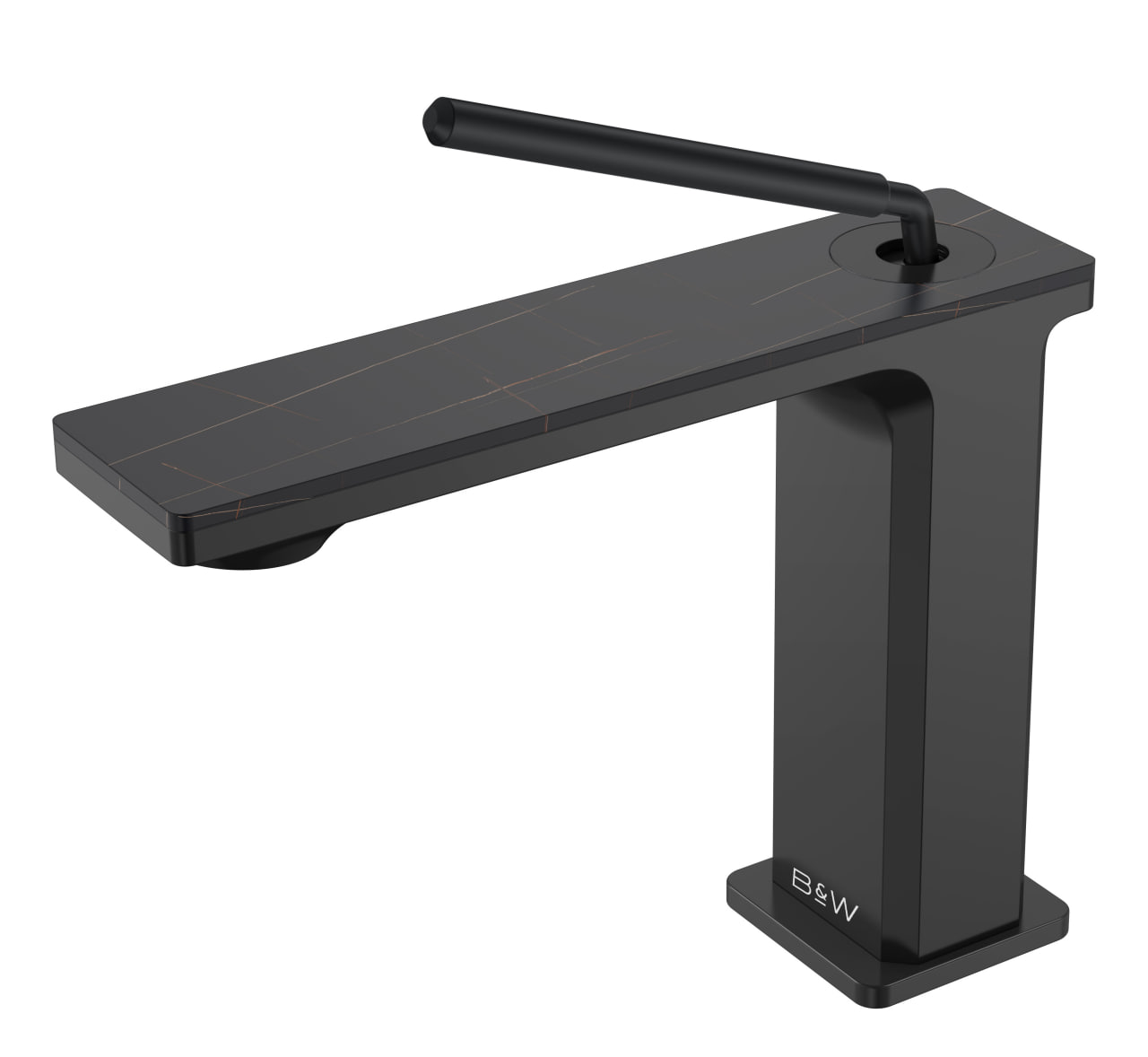 Смеситель для раковины Black&White GF-7105-MB