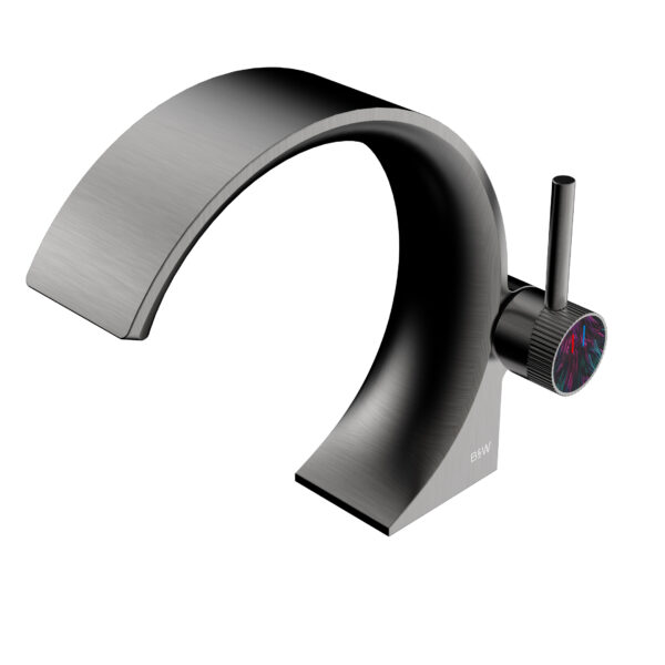 Смеситель для раковины Black&White GF-7106-GM