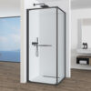 Душевой уголок Black & White S1120-9090GM