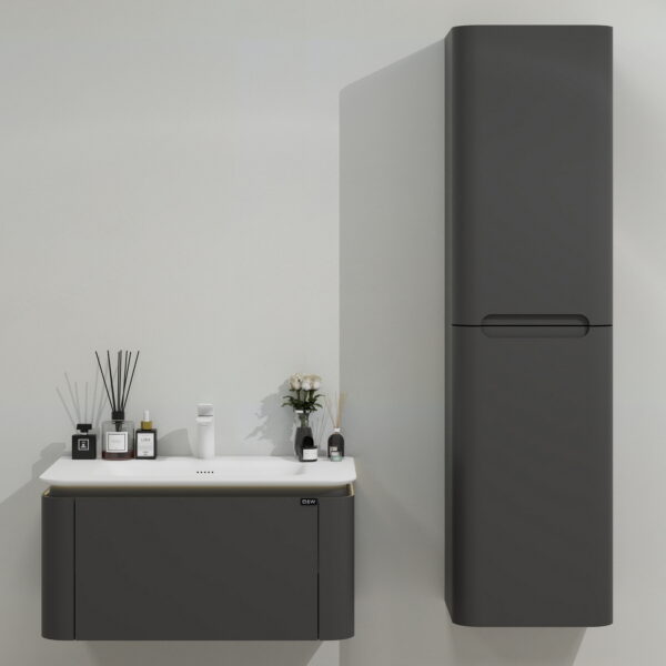 Комплект мебели для ванной Black & White U935.800 BNL