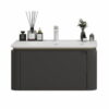 Тумба с раковиной Black & White U935.800